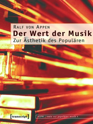 cover image of Der Wert der Musik